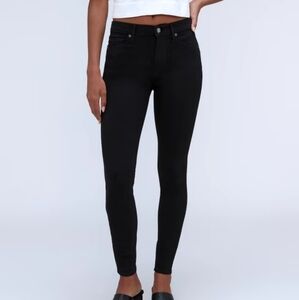 Everlane The Mid-Rise Skinny Stretch Black Regular